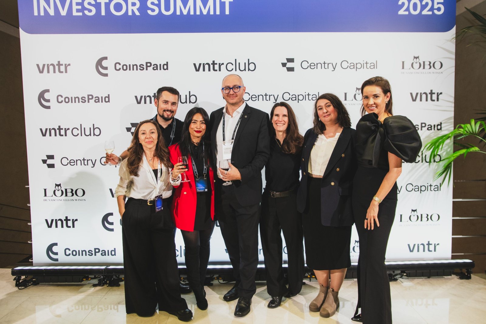 Part of the VNTR team at the Global Investor Summit, Lisbon 2025
