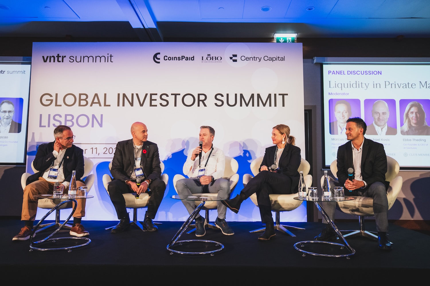 Panel discussion at the VNTR Global Investor Summit, Lisbon 2025